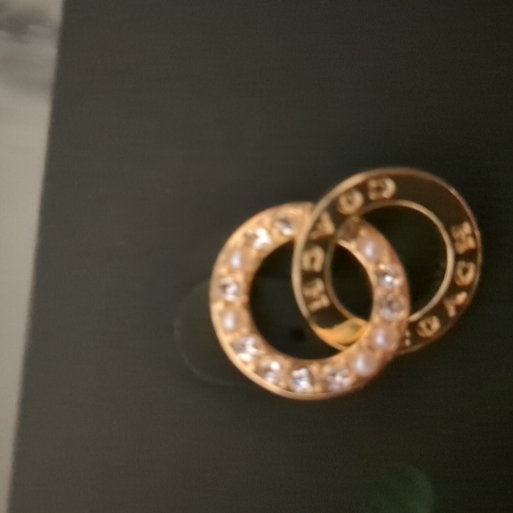 Coach Double Hoop Earrings - Picture 4 of 4